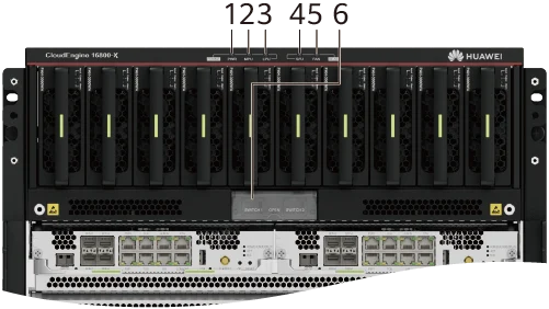 Портовая панель, CloudEngine 16800-X8