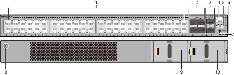 Портовая панель, S5735-S48T4XE-V2