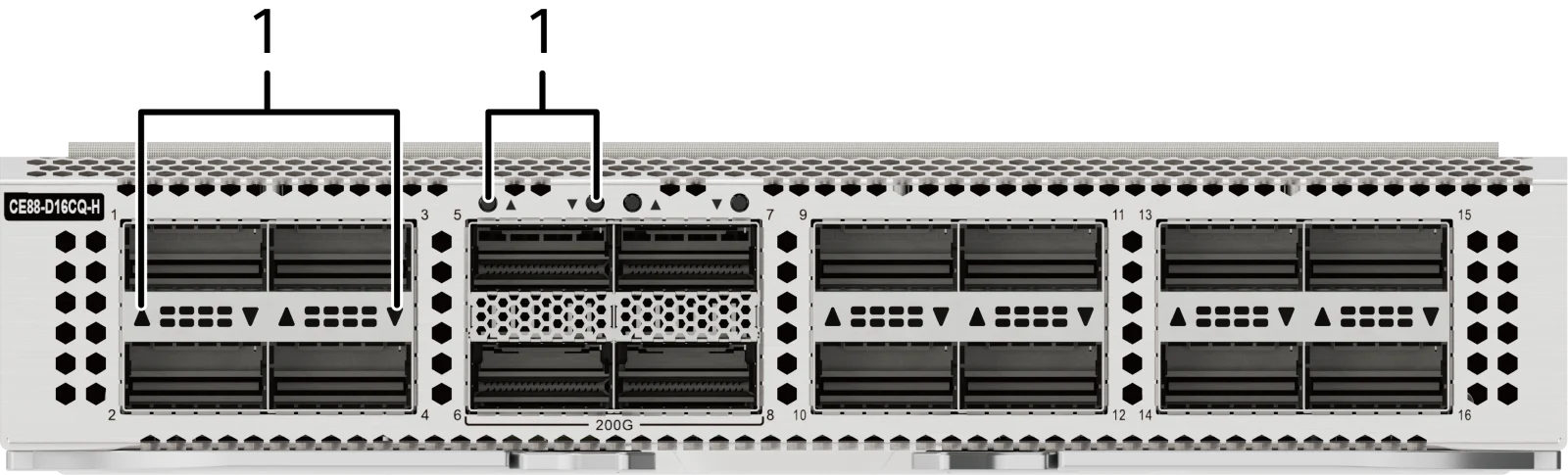 Индикаторы и кнопки, CE88-D16CQ-H