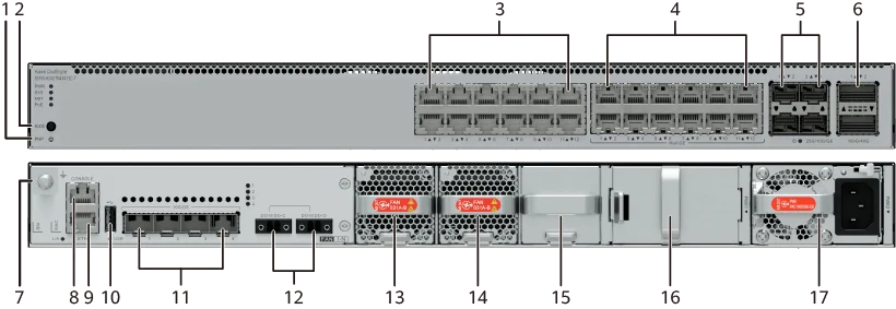 Портовая панель, S5755-H24UTM4X4Y2C-T